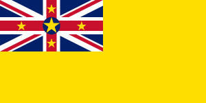 Niue Island Flag