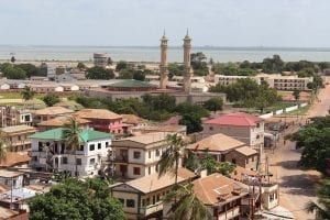Banjul, the capital city of Gambia