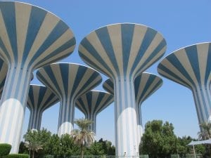 Water Towers in Kuwait