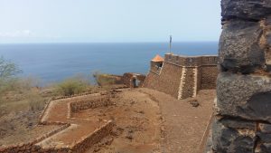 Cape Verde fort overlooking the Atlantic 