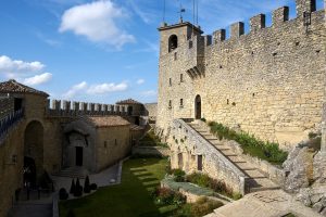 The castle at San Marino