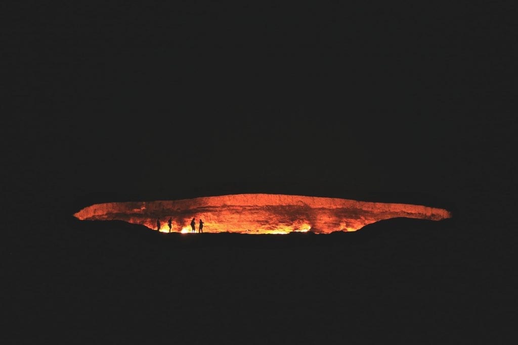 Door to Hell - Darvaza gas crater