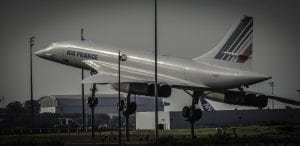 Air France Concorde at take off