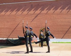 Russian army parade