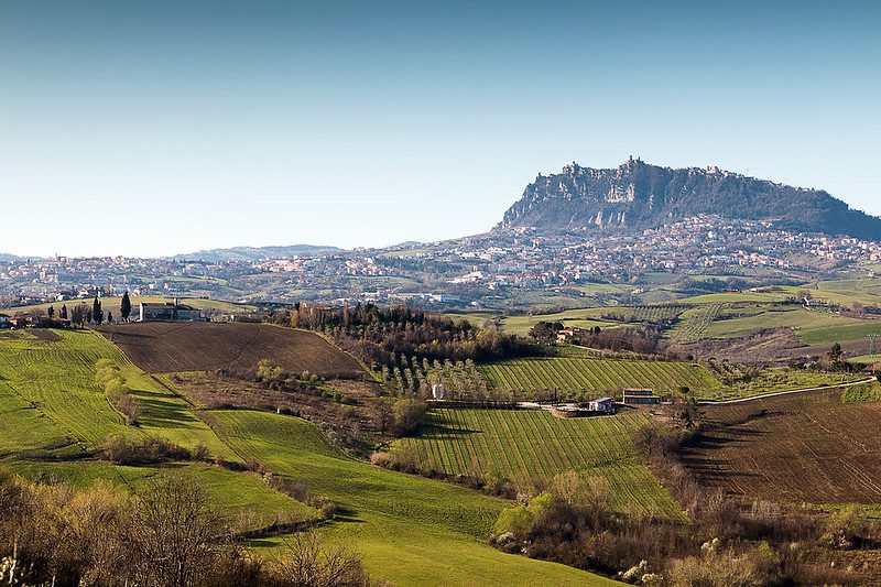 San Marino landscape