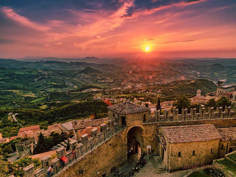 San Marino terrain