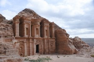 the stunning ruins of Petra, Jordan