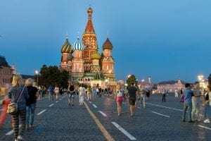 St Basil’s Cathedral, Red Square, Moscow