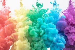 color smoke bombs