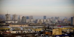 smog in Ulaanbaatar