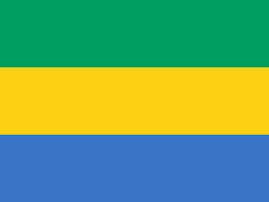 Flag about Gabon