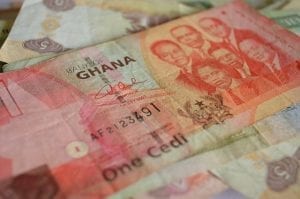 Ghana bank notes