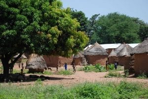 Atakora, a typical village in Benin