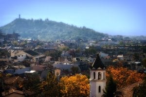 A view over Plovdiv, Bulgaria
