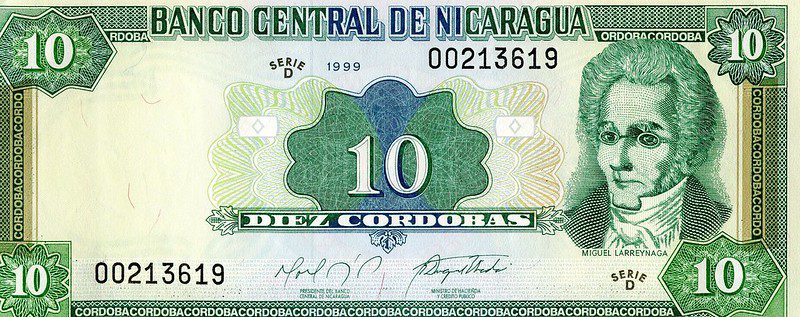 Cordoba bill Nicaragua