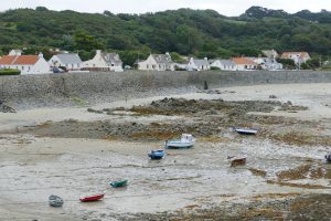 Coastal village on Guernsey