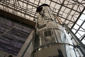 NASA's Hubble Telescope, before being launched.
