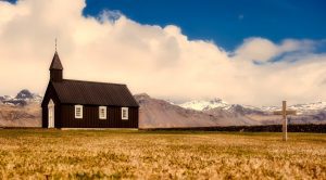 A little chapel In Iceland