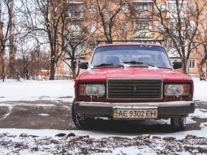 an old Russian Lada