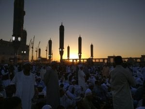 Sunrise at Madinah, Saudi Arabia