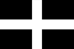 Saint Piran's Flag, Flag of Cornwall