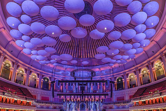 acoustic discs at the Royal Albert Hall