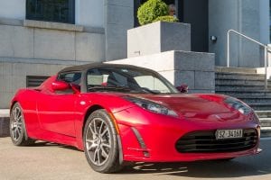 The original Tesla Roadster