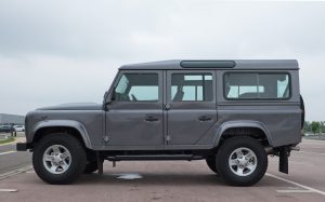 Land Rover Defender 110 in Silver
