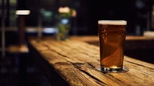 A pint of IPA beer