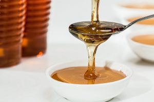 pouring honey