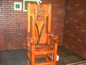death row chair
