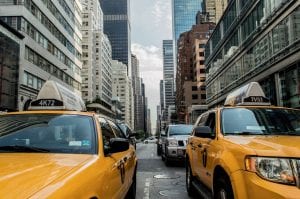 Taxis in New York