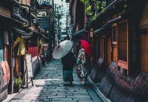 Asian street scene 