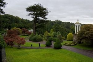The gardens at Alton Towers