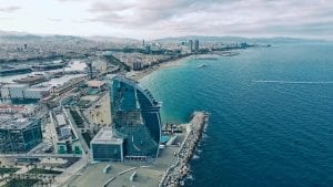 Barcelona's seafront