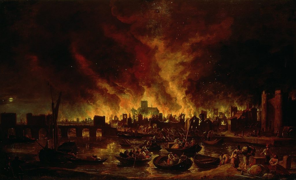 facts about the great fire of london