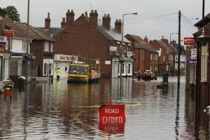 road closures due to flooding