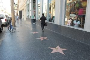 The Hollywood Walk of Fame