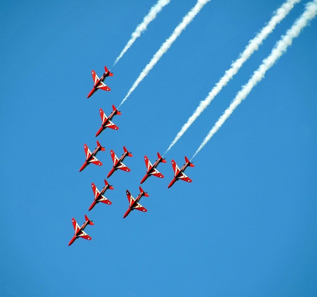 21 Fearless Facts About The Red Arrows - Fact City