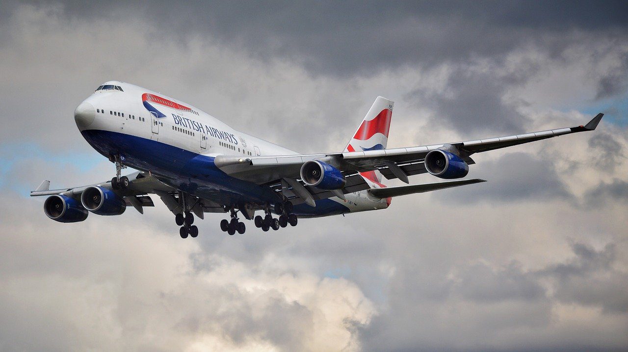 British Airways Boing 747