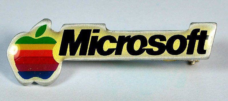 apple microsoft pin