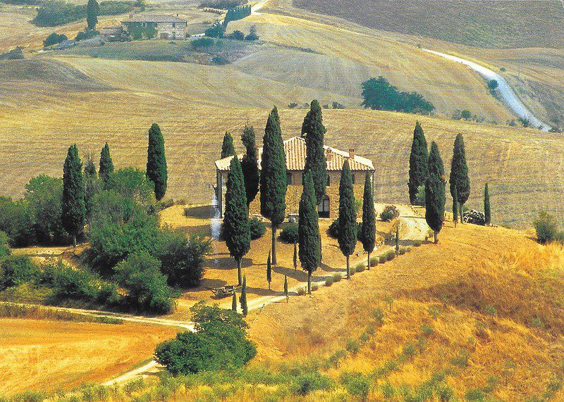 tuscany fields