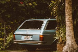 a classic Mercedes Benz wagon