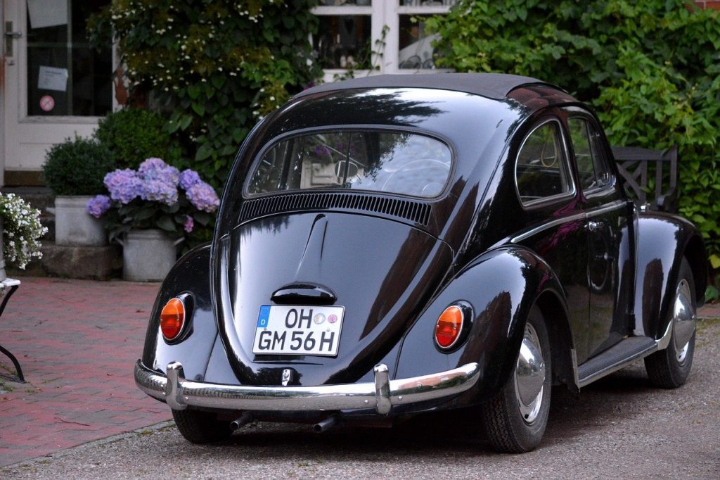 A VW Beetle