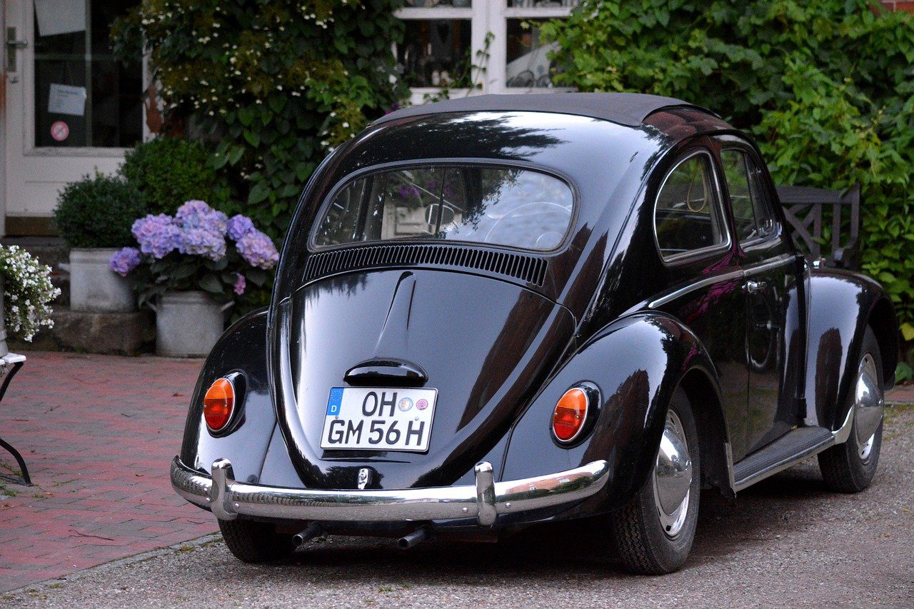 A VW Beetle