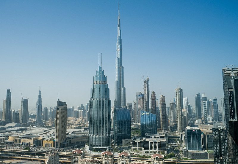 Burj Khalifa landscape