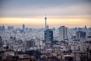 Milad Tower in Tehran, Tehran Province, Iran