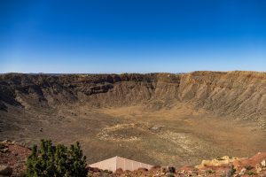 Meteor crater, Arizona, USA