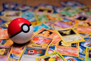 Pokemon pocket monster and trading cards