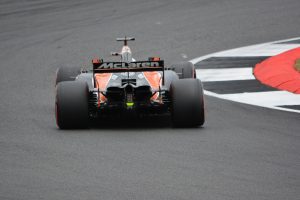 Alonso in the McLaren, 2017 British Grand Prix